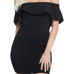 GUESS black off shoulder dress (BRAND NEW WITH TAG